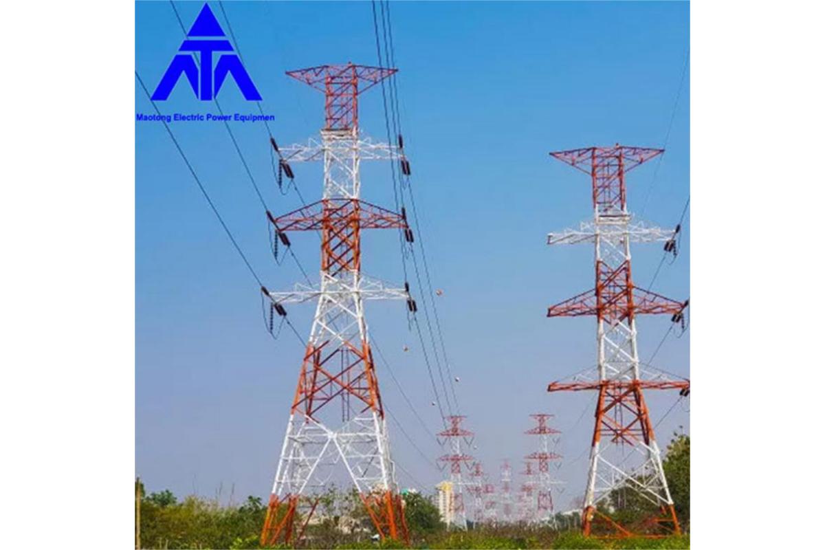 স্টিল পাইপ ইলেকট্রিক পাওয়ার টাওয়ার 110KV ল্যাটিস টাওয়ারের সুবিধা