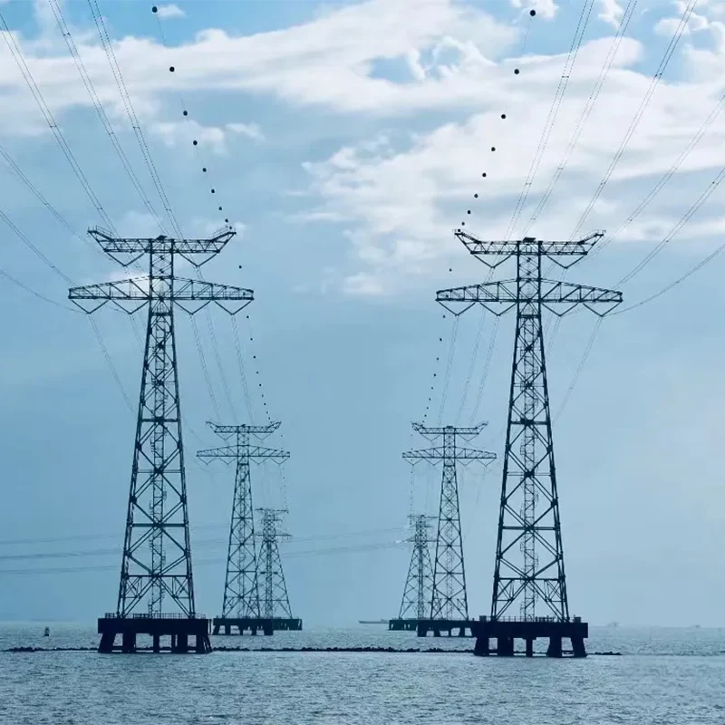 ধাতব একক পাইপ টাওয়ার