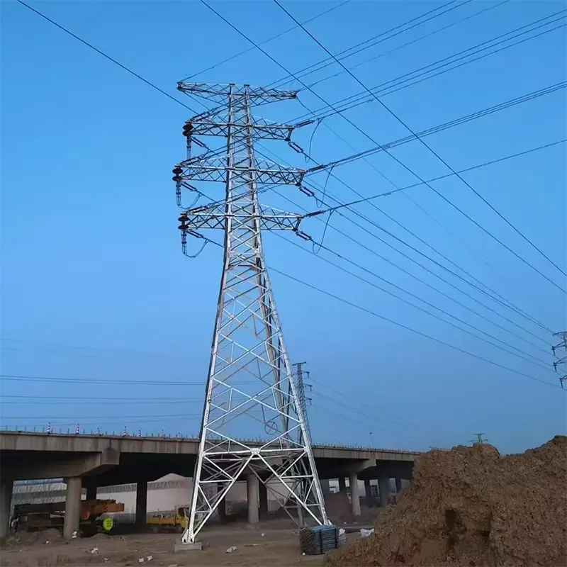 আবহাওয়া প্রতিরোধী গ্যালভানাইজড অ্যাঙ্গেল স্টিল টাওয়ার